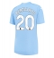 Manchester City Bernardo Silva #20 Heimtrikot Frauen 2023-24 Kurzarm
