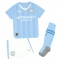 Manchester City Bernardo Silva #20 Heimtrikot Kinder 2023-24 Kurzarm (+ kurze hosen)