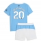 Manchester City Bernardo Silva #20 Heimtrikot Kinder 2025-26 Kurzarm (+ kurze hosen)