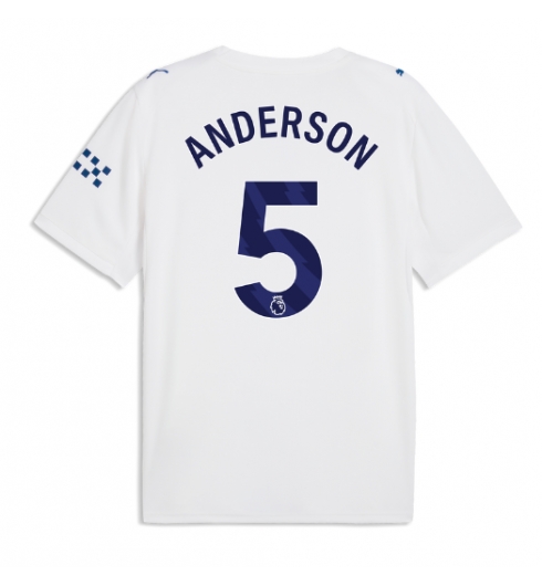 Manchester City Elliot Anderson #5 3rd trikot 2026-27 Kurzarm Manchester City Elliot Anderson #5 3rd trikot 2026-27 Kurzarm