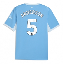 Manchester City Elliot Anderson #5 Heimtrikot 2026-27 Kurzarm