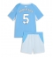 Manchester City Elliot Anderson #5 Heimtrikot Kinder 2026-27 Kurzarm (+ kurze hosen)