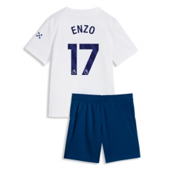 Manchester City Enzo Fernandez #17 3rd trikot Kinder 2026-27 Kurzarm (+ kurze hosen)