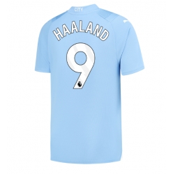 Manchester City Erling Haaland #9 Heimtrikot 2023-24 Kurzarm