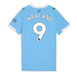 Manchester City Erling Haaland #9 Heimtrikot Frauen 2025-26 Kurzarm