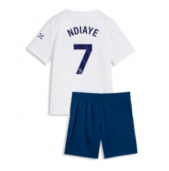 Manchester City Iliman Ndiaye #7 3rd trikot Kinder 2026-27 Kurzarm (+ kurze hosen)