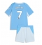 Manchester City Iliman Ndiaye #7 Heimtrikot Kinder 2026-27 Kurzarm (+ kurze hosen)
