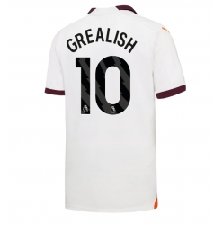 Manchester City Jack Grealish #10 Auswärtstrikot 2023-24 Kurzarm