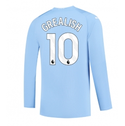 Manchester City Jack Grealish #10 Heimtrikot 2023-24 Langarm