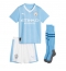 Manchester City Jack Grealish #10 Heimtrikot Kinder 2023-24 Kurzarm (+ kurze hosen)