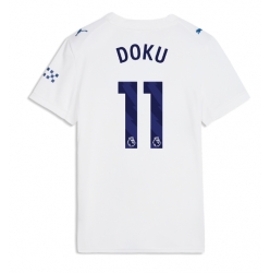 Manchester City Jeremy Doku #11 3rd trikot Frauen 2026-27 Kurzarm