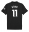 Manchester City Jeremy Doku #11 Auswärtstrikot 2025-26 Kurzarm