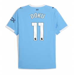 Manchester City Jeremy Doku #11 Heimtrikot 2025-26 Kurzarm