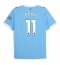 Manchester City Jeremy Doku #11 Heimtrikot 2025-26 Kurzarm