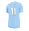 Manchester City Jeremy Doku #11 Heimtrikot Frauen 2023-24 Kurzarm