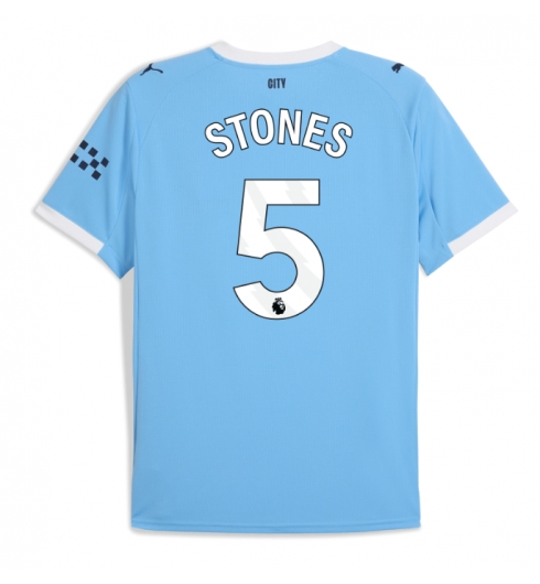 Manchester City John Stones #5 Heimtrikot 2025-26 Kurzarm Manchester City John Stones #5 Heimtrikot 2025-26 Kurzarm