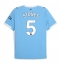 Manchester City John Stones #5 Heimtrikot 2025-26 Kurzarm Manchester City John Stones #5 Heimtrikot 2025-26 Kurzarm