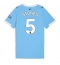 Manchester City John Stones #5 Heimtrikot Frauen 2025-26 Kurzarm