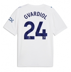 Manchester City Josko Gvardiol #24 3rd trikot 2026-27 Kurzarm