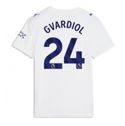 Manchester City Josko Gvardiol #24 3rd trikot Frauen 2026-27 Kurzarm