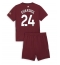 Manchester City Josko Gvardiol #24 3rd trikot Kinder 2024-25 Kurzarm (+ kurze hosen)
