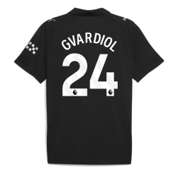 Manchester City Josko Gvardiol #24 Auswärtstrikot 2025-26 Kurzarm