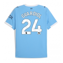 Manchester City Josko Gvardiol #24 Heimtrikot 2025-26 Kurzarm
