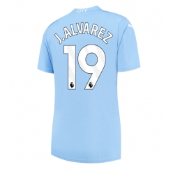 Manchester City Julian Alvarez #19 Heimtrikot Frauen 2023-24 Kurzarm