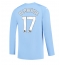 Manchester City Kevin De Bruyne #17 Heimtrikot 2023-24 Langarm