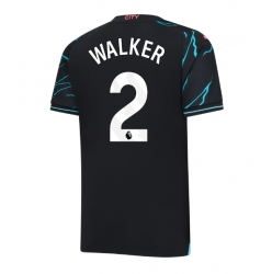 Manchester City Kyle Walker #2 3rd trikot 2023-24 Kurzarm
