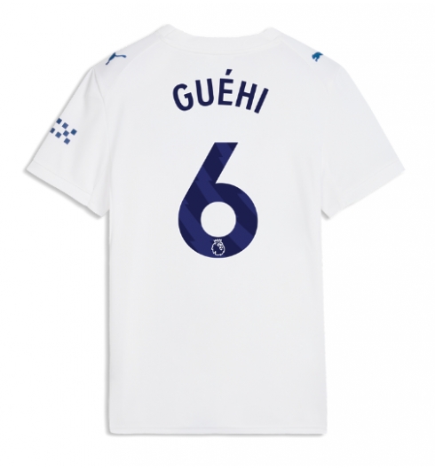 Manchester City Marc Guehi #6 3rd trikot Frauen 2026-27 Kurzarm Manchester City Marc Guehi #6 3rd trikot Frauen 2026-27 Kurzarm