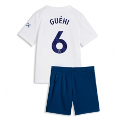 Manchester City Marc Guehi #6 3rd trikot Kinder 2026-27 Kurzarm (+ kurze hosen)
