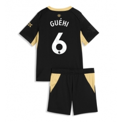 Manchester City Marc Guehi #6 Auswärtstrikot Kinder 2026-27 Kurzarm (+ kurze hosen)