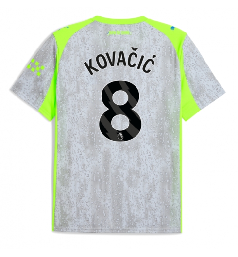 Manchester City Mateo Kovacic #8 3rd trikot 2025-26 Kurzarm Manchester City Mateo Kovacic #8 3rd trikot 2025-26 Kurzarm