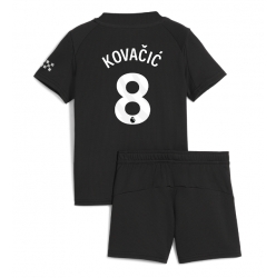 Manchester City Mateo Kovacic #8 Auswärtstrikot Kinder 2025-26 Kurzarm (+ kurze hosen)