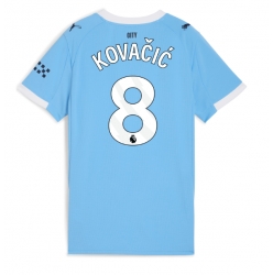 Manchester City Mateo Kovacic #8 Heimtrikot Frauen 2025-26 Kurzarm