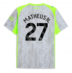 Manchester City Matheus Nunes #27 3rd trikot 2025-26 Kurzarm