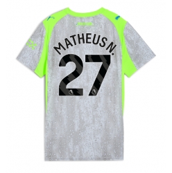 Manchester City Matheus Nunes #27 3rd trikot Frauen 2025-26 Kurzarm