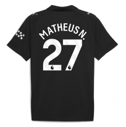 Manchester City Matheus Nunes #27 Auswärtstrikot 2025-26 Kurzarm