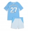 Manchester City Matheus Nunes #27 Heimtrikot Kinder 2026-27 Kurzarm (+ kurze hosen)