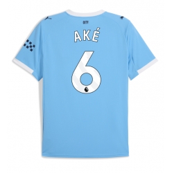 Manchester City Nathan Ake #6 Heimtrikot 2025-26 Kurzarm