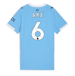 Manchester City Nathan Ake #6 Heimtrikot Frauen 2025-26 Kurzarm