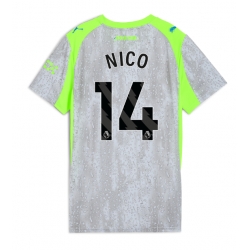 Manchester City Nico Gonzalez #14 3rd trikot Frauen 2025-26 Kurzarm