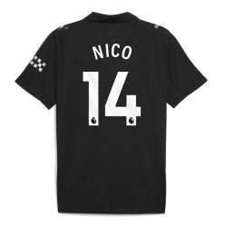 Manchester City Nico Gonzalez #14 Auswärtstrikot 2025-26 Kurzarm