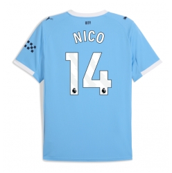 Manchester City Nico Gonzalez #14 Heimtrikot 2025-26 Kurzarm