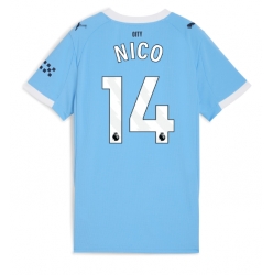 Manchester City Nico Gonzalez #14 Heimtrikot Frauen 2025-26 Kurzarm