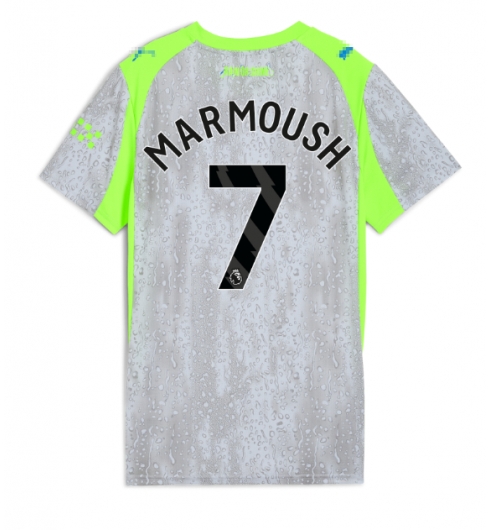 Manchester City Omar Marmoush #7 3rd trikot Frauen 2025-26 Kurzarm Manchester City Omar Marmoush #7 3rd trikot Frauen 2025-26 Kurzarm