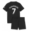 Manchester City Omar Marmoush #7 Auswärtstrikot Kinder 2025-26 Kurzarm (+ kurze hosen)
