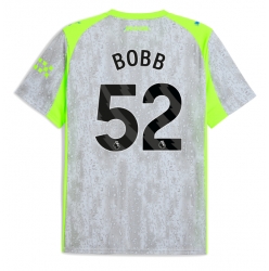 Manchester City Oscar Bobb #52 3rd trikot 2025-26 Kurzarm