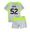 Manchester City Oscar Bobb #52 3rd trikot Kinder 2025-26 Kurzarm (+ kurze hosen)